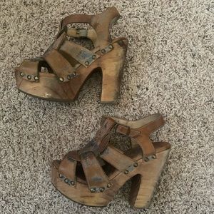 Bed Stu High Heel Sandals